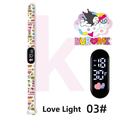 Kuromi Waterproof Digital Watch