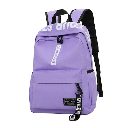 Lightweight Student Backpack Customizable Logo Dual-shoulder Bag