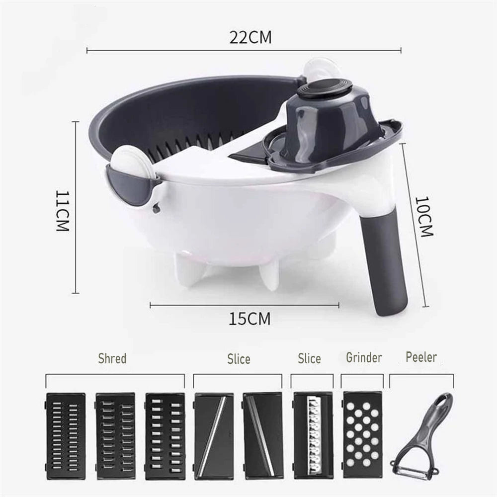 9 in 1 Vegetable Cutter Multi-Functional Tools