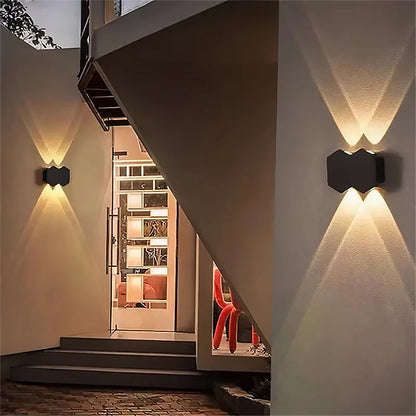 4W 6W 8W Aluminum Minimalist Garden Door LED Wall Light