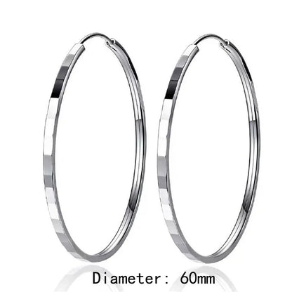 Senlissi 18K Gold Plated Hoop Earrings