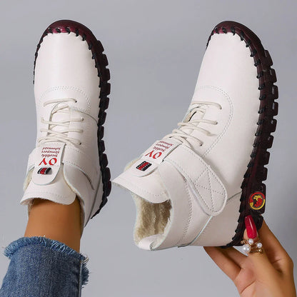 Flat Ankle Luxury Casual Thickened Warm Boots