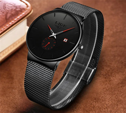 Ultra Thin Casual Quartz Watch