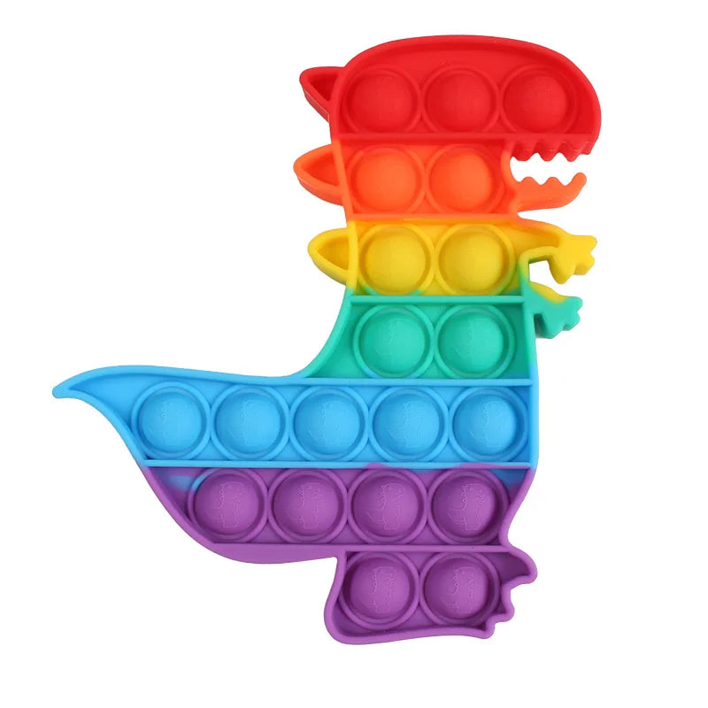 Sensory Toys Rainbow Dinosaur Fidget Toys