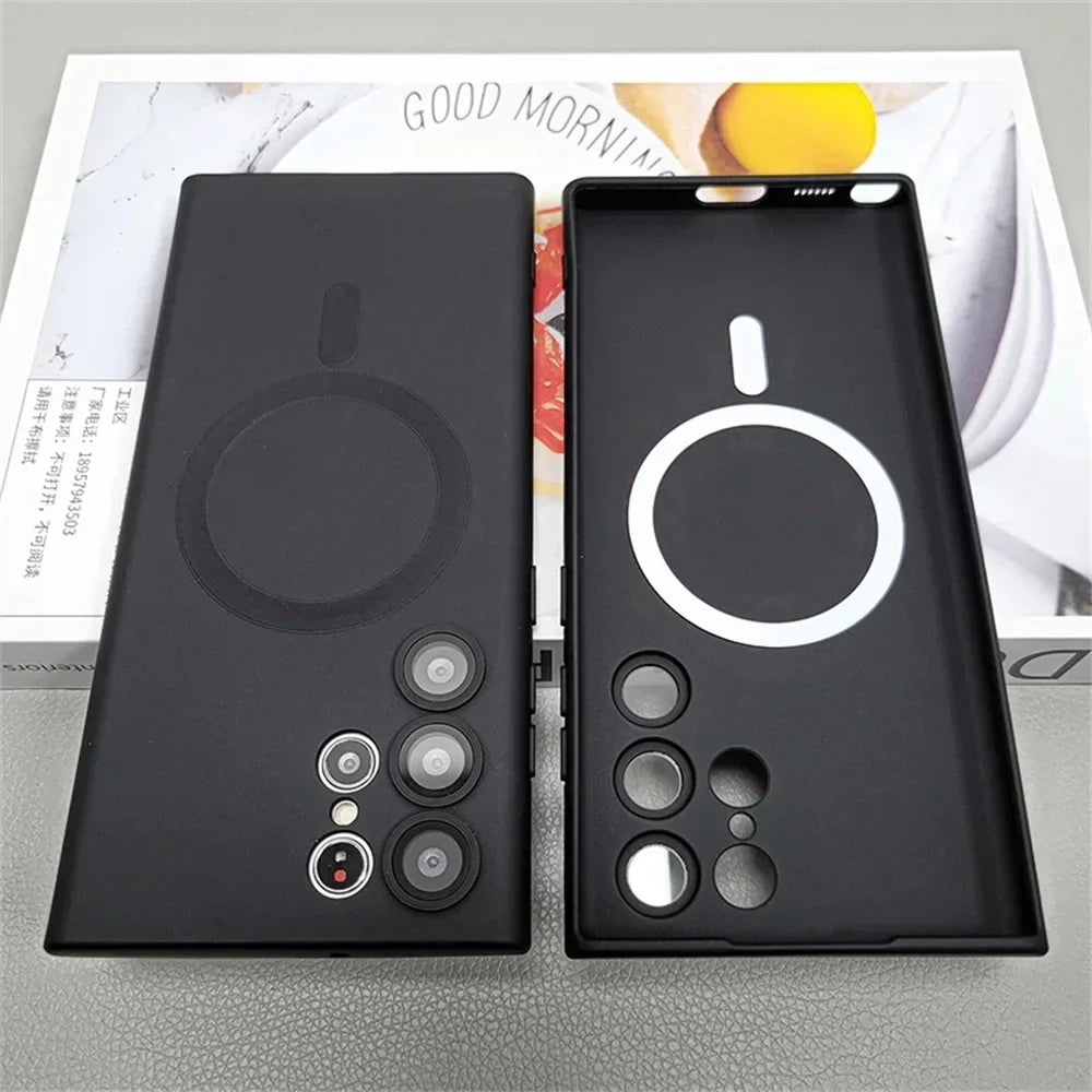 Matte Magnetic Magsafe Samsung Case Cover