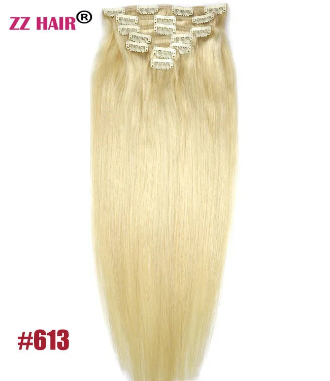 100% Human Hair Straight Natural Wigs