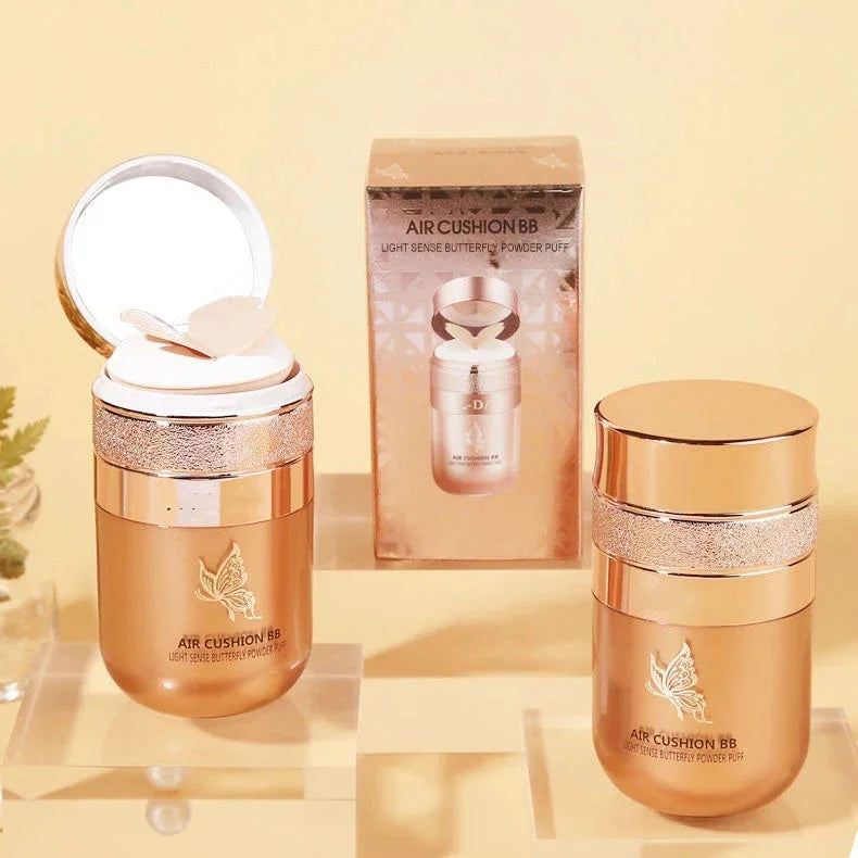 BB Cream Butterfly Powder Puff Moisturizing Foundation