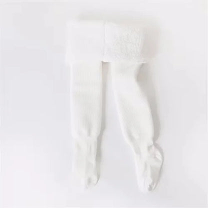 Winter Thicken Soft Toddler Tights Snow Keep Warm 0-8Y Baby Legging
