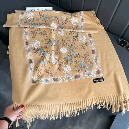 وشاح الكشمير الدافئ