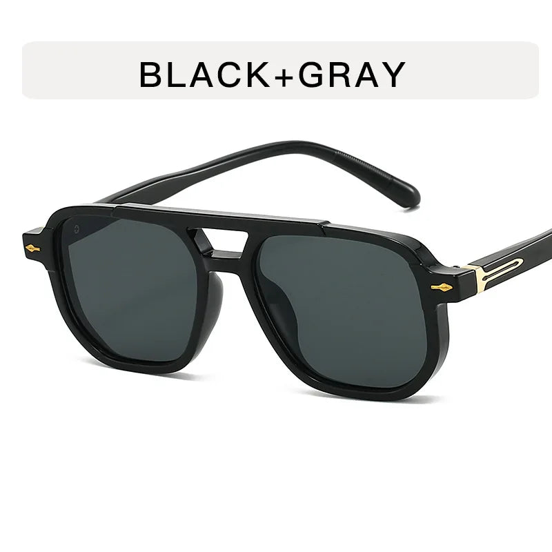 Square double-barrier protection Sunglasses