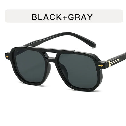 Square double-barrier protection Sunglasses