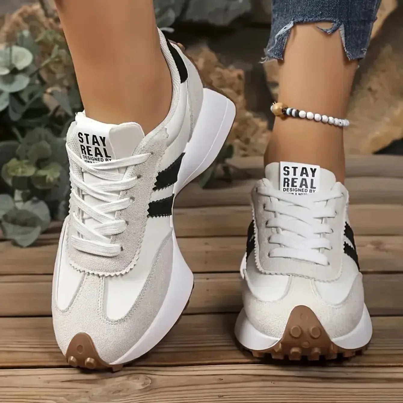 Sport Thick Bottom Casual Sneakers L