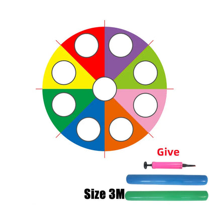 Kids Whack A Mole Game Rainbow Umbrella Toy