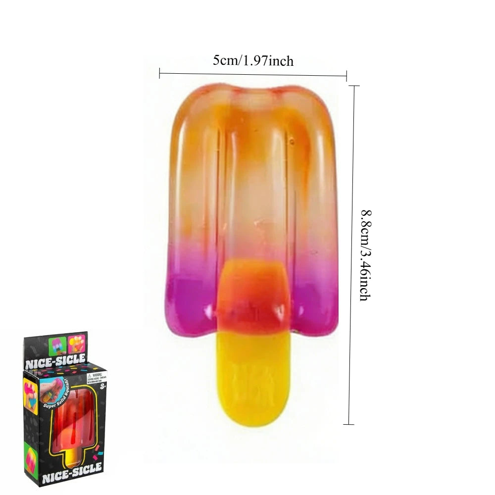 Nee Doh Jellyfish & Cube Squish Toy