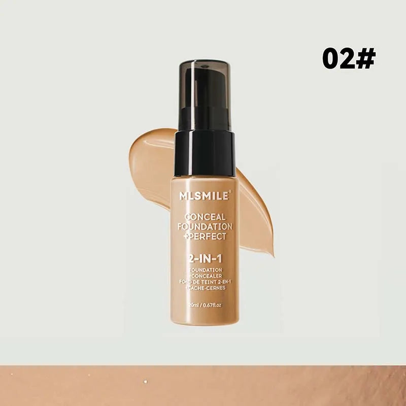 Face Foundation Cream Oil-Control Matte Makeup