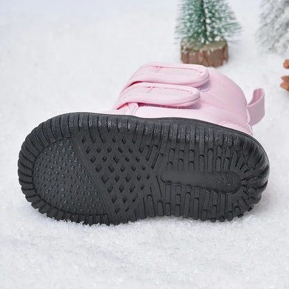 Unisex Waterproof Long  Plush Snow Boots
