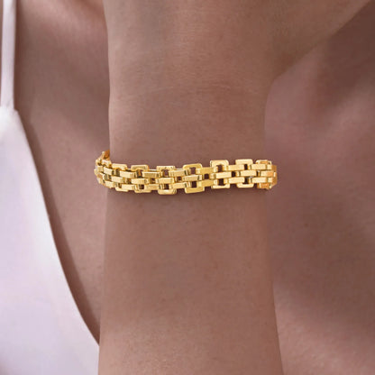 DANA Gold Color Stainless Steel Bracelet