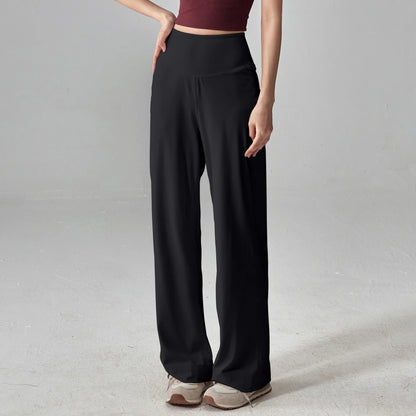 High Waist Stretch Loose Sports Yoga Pants