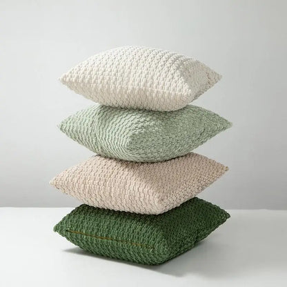 Soft velvet double-sided design sofa cushion cover