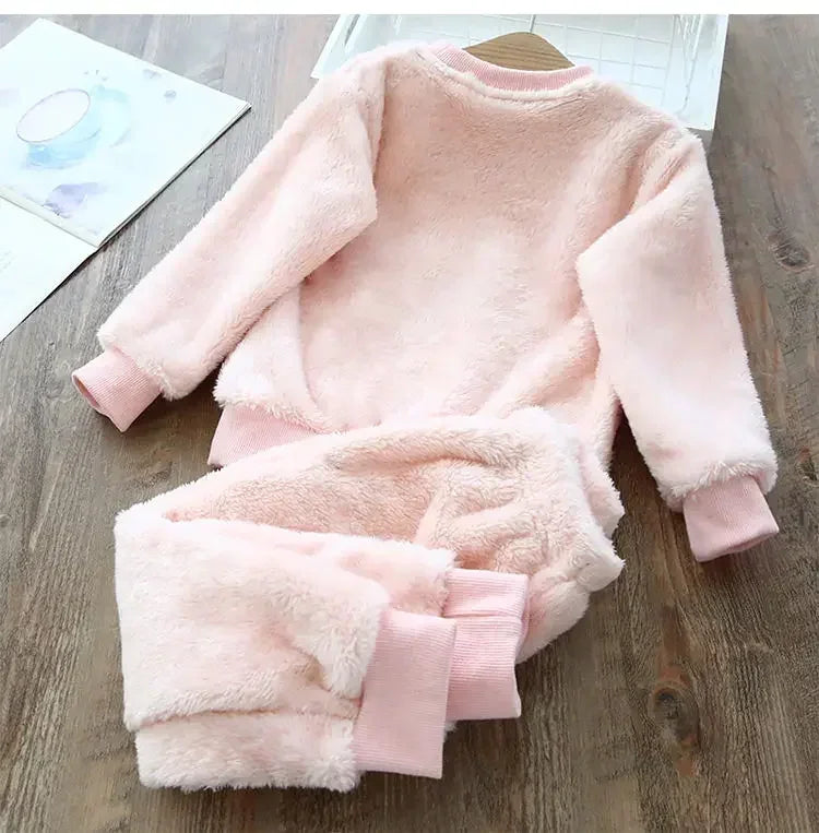 Pajama Bear Kids Pajamas Winter Girl Pajamas Sets