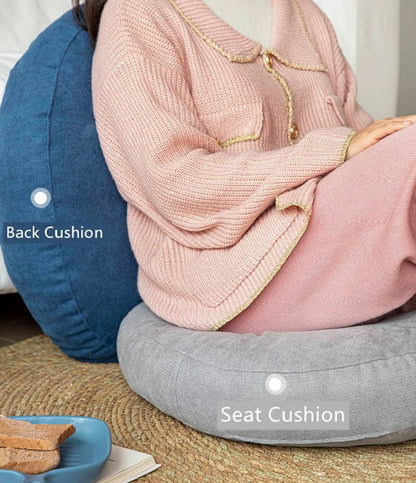 Floor Seat Pillow Solid Color Suitable for Meditation Yoga