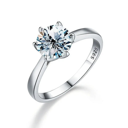 DANA 0.5-2ct Real Moissanite Ring