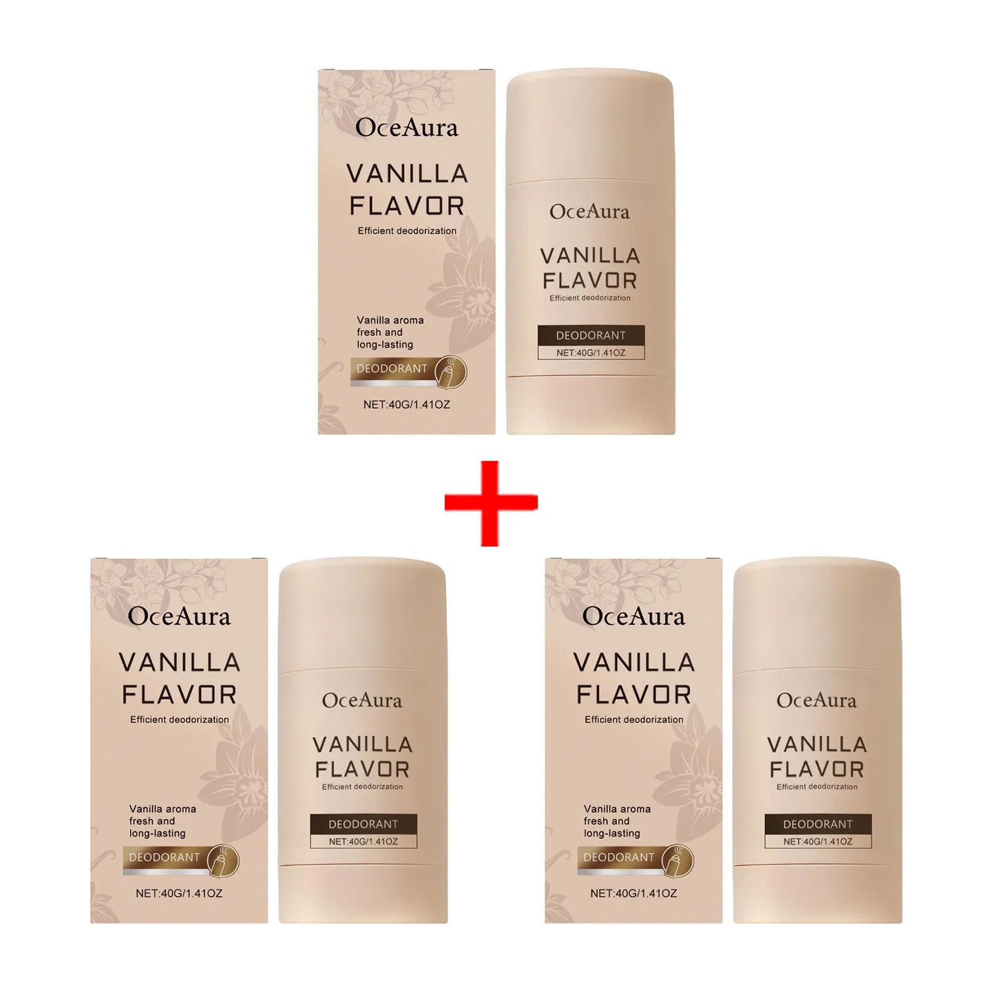 Body Odor Remove Cream Vanilla Scent Deodorant