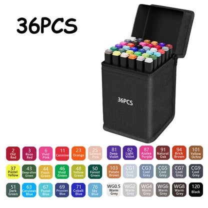 24/48/80/120/168/262 Colors Professional Drawing Markers