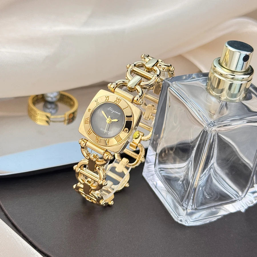 Elegant Square Bracelet Quartz watches