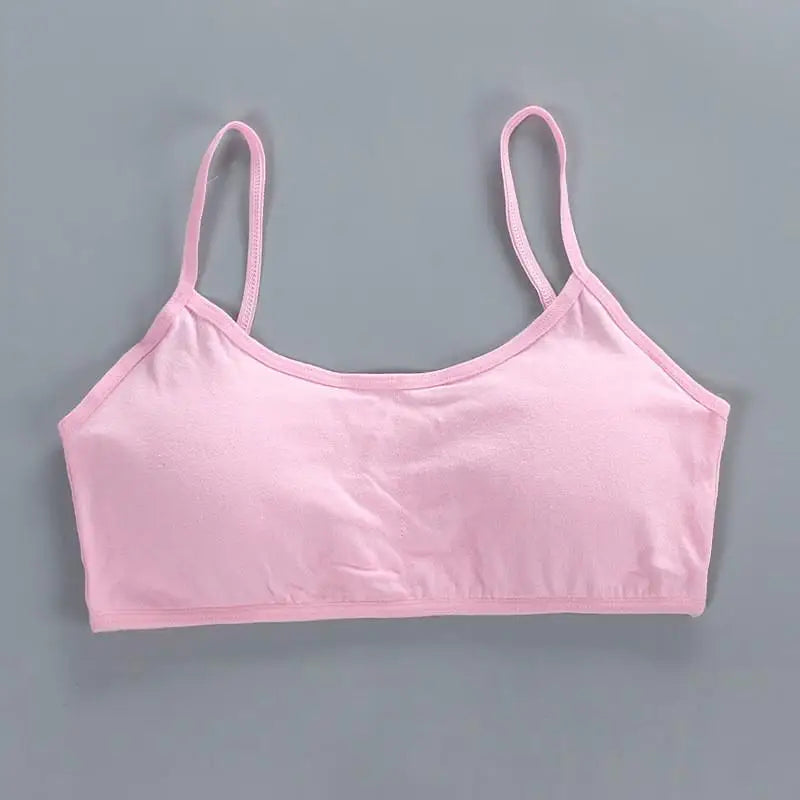 1pc Teenage Girls Tops Cotton Soft Underwear