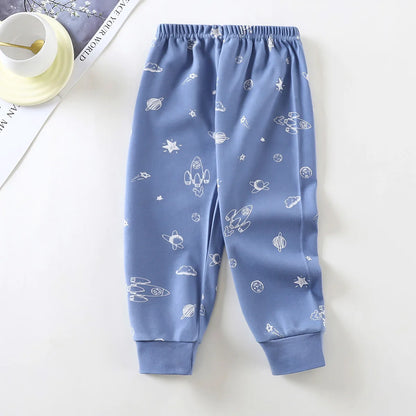 Cotton Sleepwear Spring Autumn Winter Cartoon Bottoms Pajamas