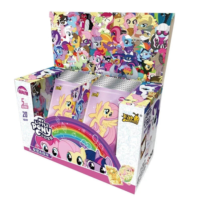 Genuine My Little Pony Card 40th Anniversary Limited Friendship Eternal Card Rare Toy