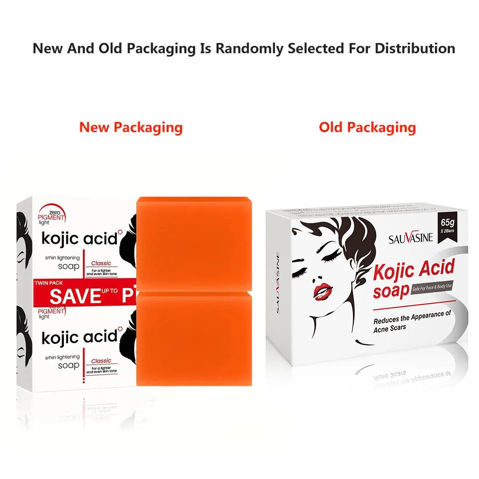 Jabón natural artesanal de ácido kójico para cuerpo y rostro