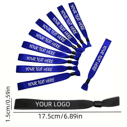 100pcs Cloth Event Wristbands Cloth Party