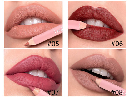 Matte Lipliner Pencil Waterproof Lipstick