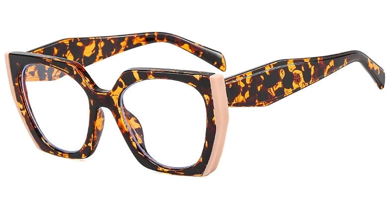 Luxury Cat Eye Polygon Elegant Sunglasses