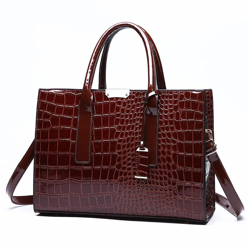 DANA Crocodile Tote Bags A