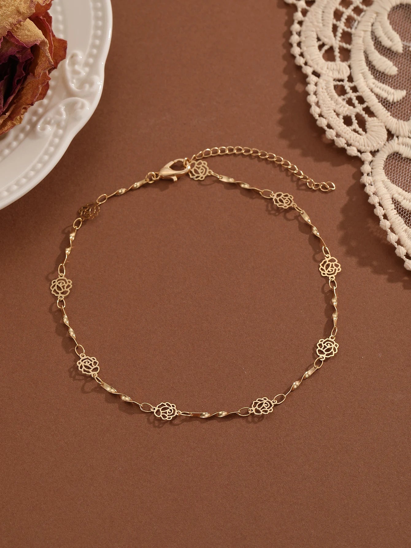Bohemia Crystal Cubic Zirconia Anklet Bracelet