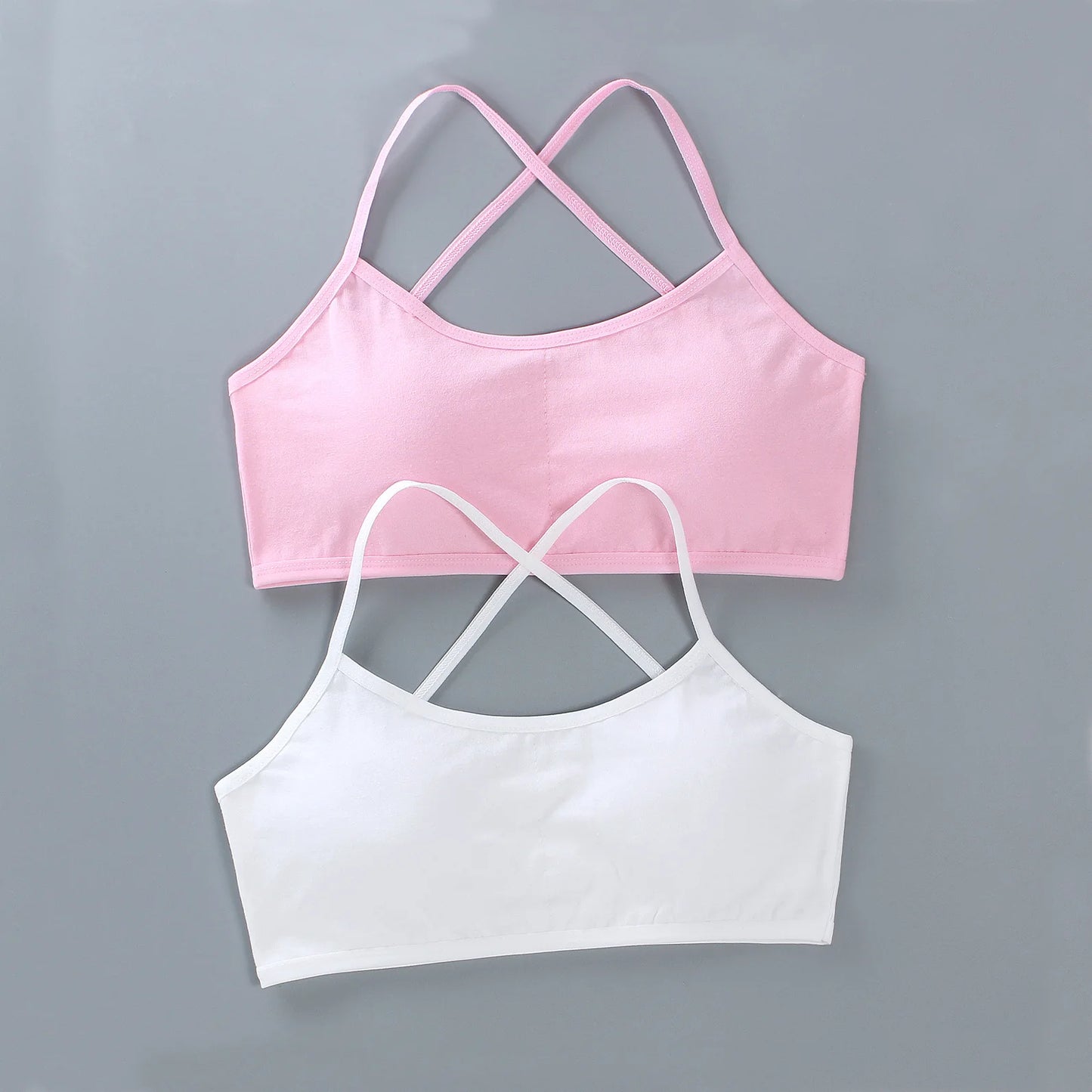 1pc Teenage Girls Tops Cotton Soft Underwear