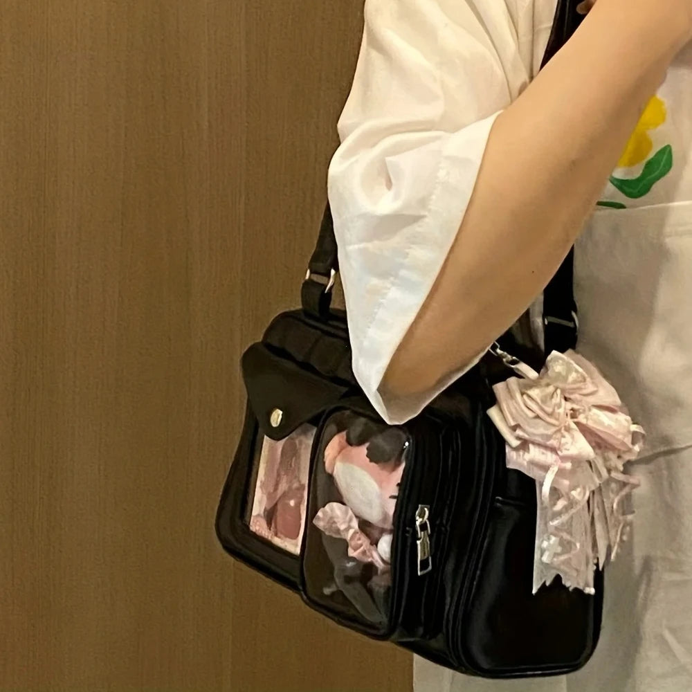 Cute Anime Crossbody Large Capacity Purse Cosplay Bags