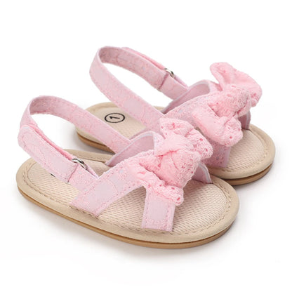 Baby Korean Flower Open Toed Baby Girl Sandals