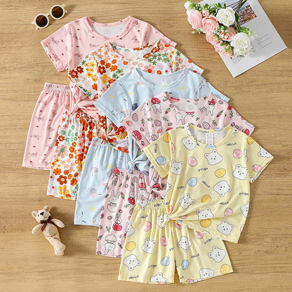 Children's Cute Cartoon Print Set