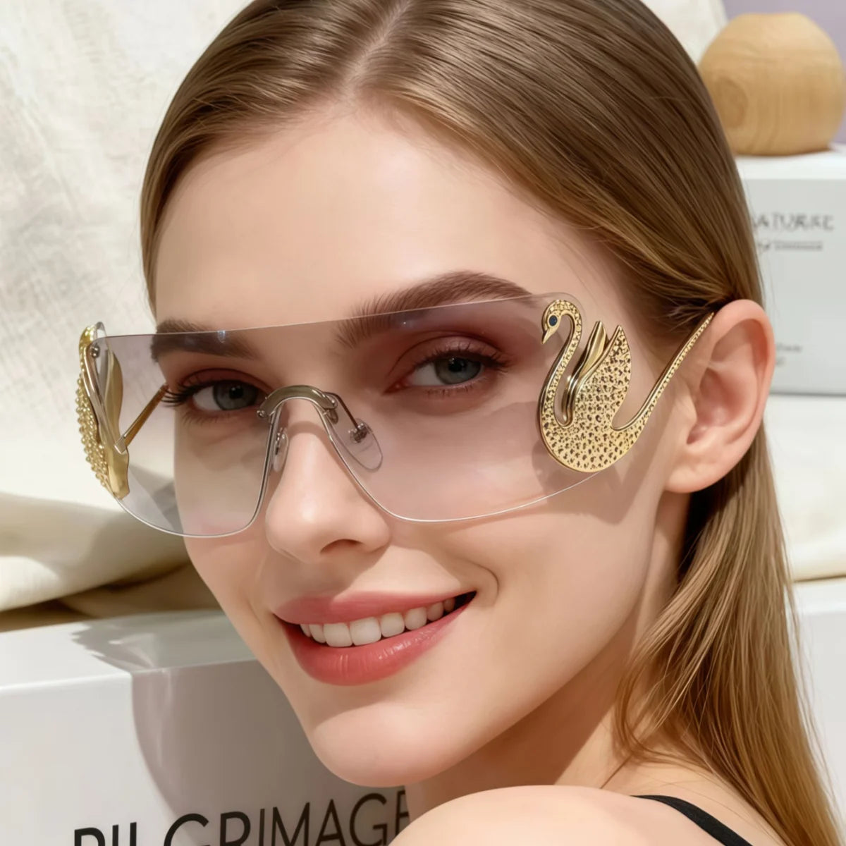 Retro style shading and UV protection Sunglasses