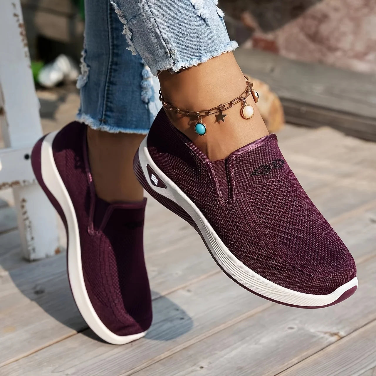 Casual comfortable work shoes
