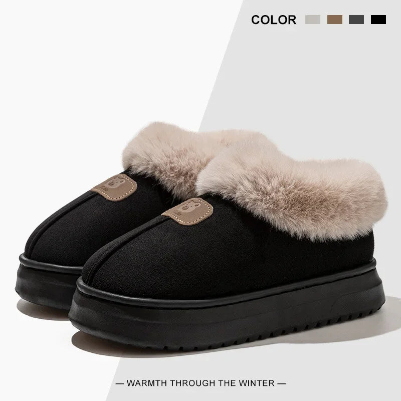 Fleece Lined Winter Slippers  C