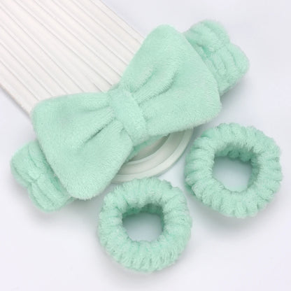 Headband Wristband for Washing Face Makeup Towel