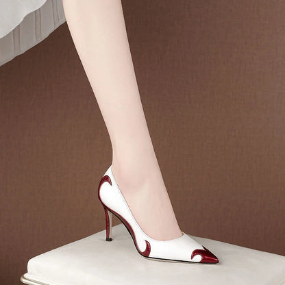Pointed Toe Stiletto Sandals High Heel  6.5-9cm Pumps Shoes