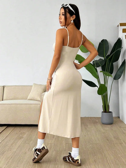 Slit Cami Dress Your Daily Essential