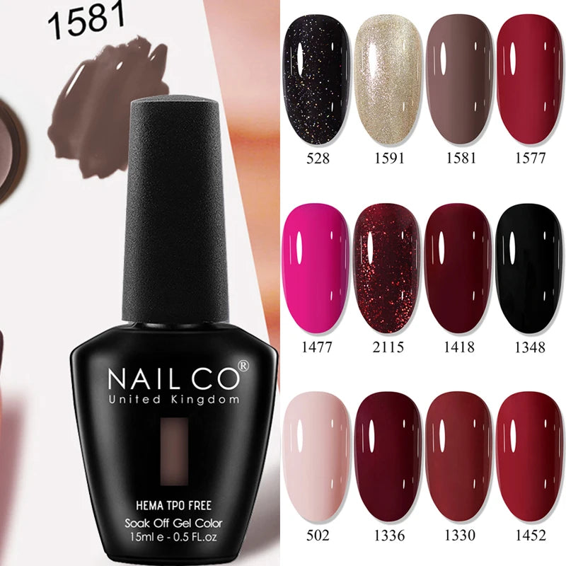 15ml Nail Gel Polish Vernis Nails Art Manicure Design Hybrid Remover Gel