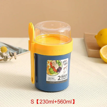790ml/990ml Salad Oatmeal Cup Breakfast Cup Cereal Nut